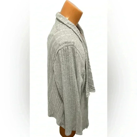 SHEIN LUNE Waterfall Collar Open Front Cardigan 4XL T-shirt not included. - Picture 4 of 10